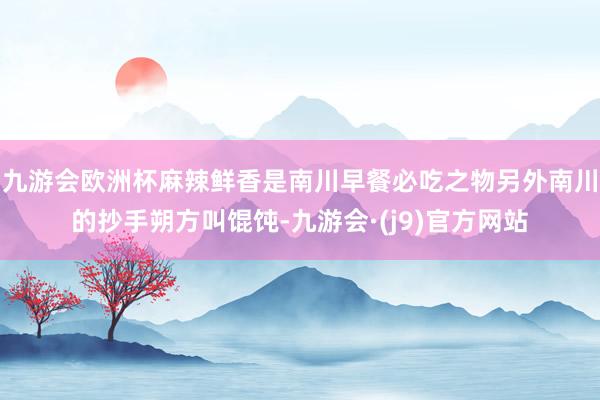九游会欧洲杯麻辣鲜香是南川早餐必吃之物另外南川的抄手朔方叫馄饨-九游会·(j9)官方网站