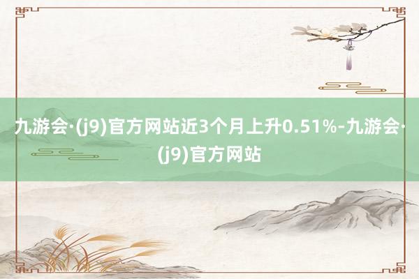 九游会·(j9)官方网站近3个月上升0.51%-九游会·(j9)官方网站