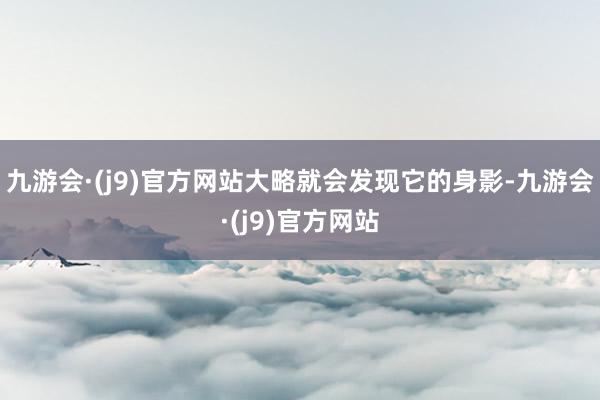 九游会·(j9)官方网站大略就会发现它的身影-九游会·(j9)官方网站