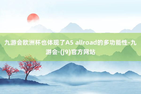 九游会欧洲杯也体现了A5 allroad的多功能性-九游会·(j9)官方网站