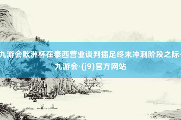 九游会欧洲杯在泰西营业谈判插足终末冲刺阶段之际-九游会·(j9)官方网站